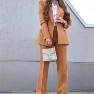 NWT Zara High Waisted Wide Leg Pants, Size Small